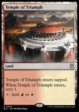 Temple of Triumph BLC-344 Rare Excellent Englisch