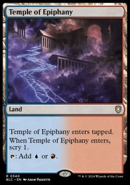 Temple of Epiphany BLC-340 Rare Excellent Englisch