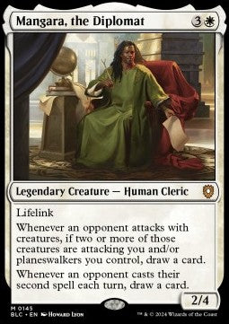 Mangara, the Diplomat BLC-145 Mythic Good Englisch