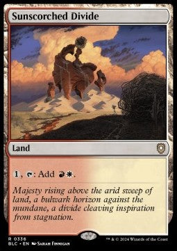 Sunscorched Divide BLC-336 Rare Excellent Englisch