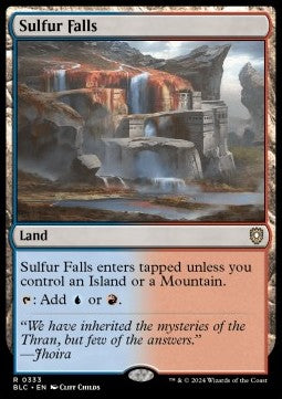 Sulfur Falls BLC-333 Rare Excellent Englisch
