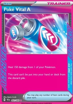 Poké Vital A SFA-062 ACE Rare Near Mint Deutsch