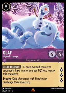 Olaf - Fröhlicher Passagier 5SSK-50 Rare Near Mint Deutsch