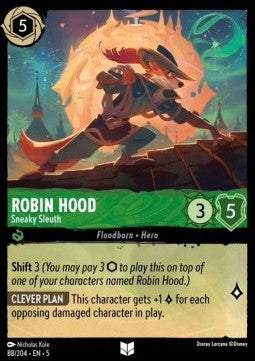 Robin Hood - Raffinierter Spion 5SSK-88 Uncommon Near Mint Deutsch Foil