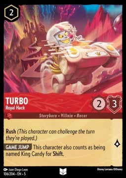 Turbo - Royal Hack 5SSK-106 Uncommon Excellent Englisch Foil