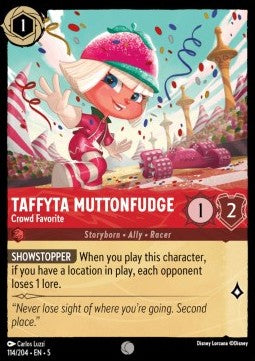 Taffyta Muttonfudge - Publikumsliebling 5SSK-114 Common Near Mint Deutsch Foil