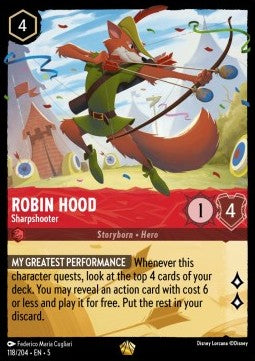 Robin Hood - Scharfschütze 5SSK-118 Legendary Near Mint Deutsch Foil