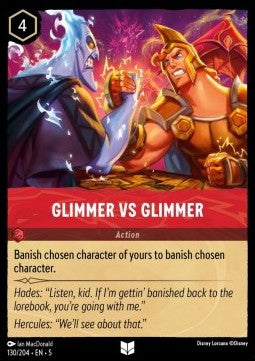 Glimmer gegen Glimmer 5SSK-130 Uncommon Near Mint Deutsch Foil