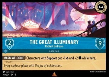The Great Illuminary - Radiant Ballroom 5SSK-169 Rare Excellent Englisch Foil