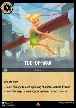 Tug‐of‐War 5SSK-196 Rare Excellent Englisch Foil