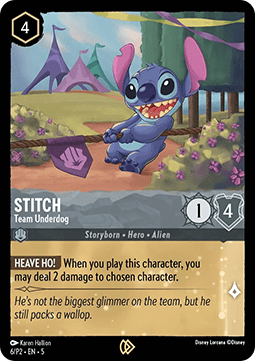 Stitch - Team Außenseiter PR2-6 Promo Near Mint Deutsch Foil