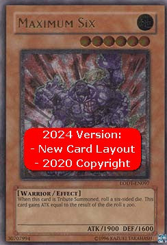 Maximum Sechs (V.4) LODT-097 Ultimate Rare Near Mint Deutsch