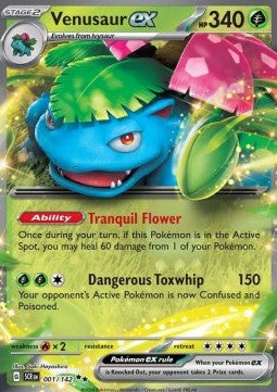 Bisaflor ex SCR-001 Double Rare Light Played Deutsch