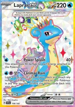 Lapras ex SCR-158 Ultra Rare Excellent Deutsch