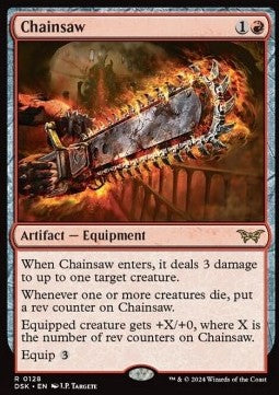 Chainsaw DSK-128 Rare Near Mint Englisch Foil