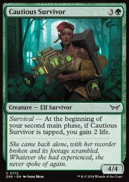 Cautious Survivor DSK-172 Common Near Mint Englisch Foil