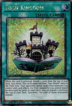 Toon-Königreich MP24-006 Quarter Century Secret Rare Near Mint Deutsch 1. Auflage