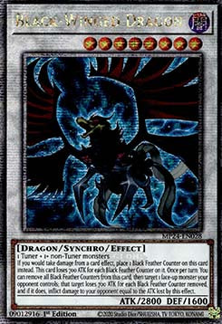 Schwarz geflügelter Drache MP24-DE028 Quarter Century Secret Rare Near Mint Deutsch 1. Auflage