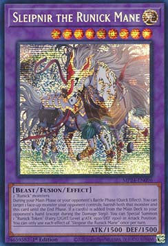 Sleipnir die runische Mähne MP24-DE096 Secret Rare Excellent Deutsch 1. Auflage