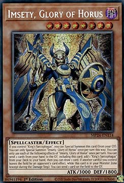 Amset, Ehre des Horus MP24-114 Secret Rare Near Mint Deutsch 1. Auflage