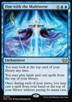 Eins mit dem Multiversum DSC-121 Mythic Near Mint Deutsch