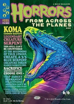 Koma, Cosmos Serpent SLDCTSS-1765 Mythic Excellent Englisch