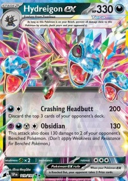 Hydreigon ex SSP-119 Double Rare Excellent Englisch