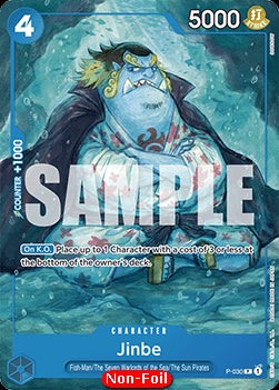 Jinbe (P-030) ST-17 Promo Near Mint Englisch