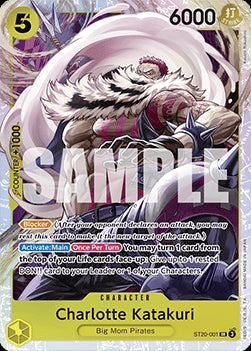 Charlotte Katakuri (ST20-001) ST-20 Super Rare Excellent Englisch