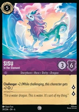 Sisu - In ihrem Element 6AZS-39 Common Near Mint Deutsch Foil