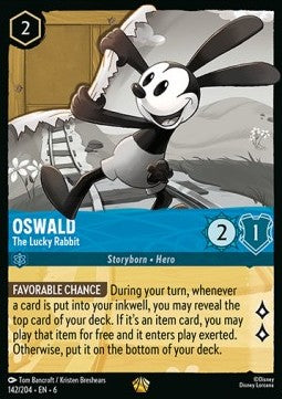 Oswald - Der lustige Hase 6AZS-142 Legendary Near Mint Deutsch Foil