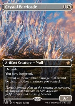 Crystal Barricade XFDN-296 Rare Near Mint Englisch