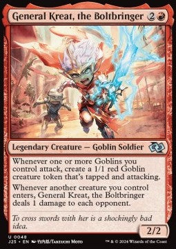 General Kreat, the Boltbringer J25-48 Uncommon Near Mint Englisch