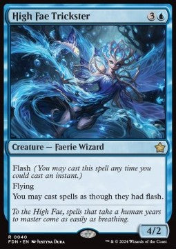 High Fae Trickster FDN-40 Rare Excellent Englisch
