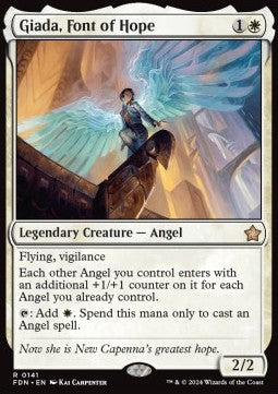 Giada, Font of Hope FDN-141 Rare Near Mint Englisch Foil