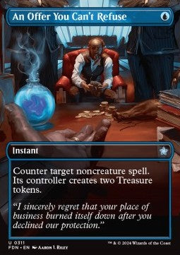 An Offer You Can't Refuse XFDN-311 Uncommon Near Mint Englisch Foil