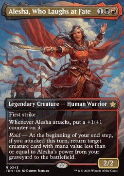 Alesha, Who Laughs at Fate XFDN-343 Rare Near Mint Englisch
