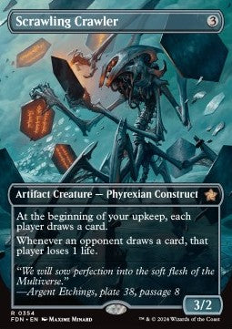 Scrawling Crawler XFDN-354 Rare Near Mint Englisch