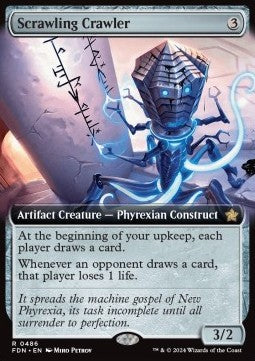 Scrawling Crawler (V.3) XFDN-486 Rare Light Played Englisch