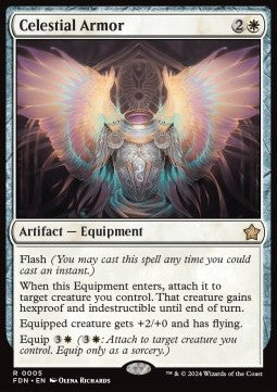 Celestial Armor FDN-5 Rare Near Mint Englisch Foil