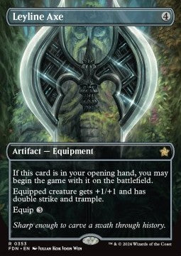 Leyline Axe XFDN-353 Rare Near Mint Englisch