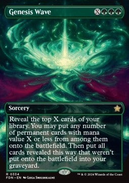 Genesis Wave XFDN-334 Rare Near Mint Englisch