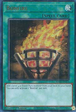 Bonfire (V.2) RA03-073 Ultra Rare Near Mint Englisch 1. Auflage