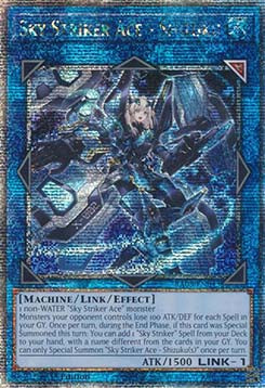 Sky Striker Ace - Shizuku (V.5) RA03-043 Quarter Century Secret Rare Near Mint Englisch 1. Auflage