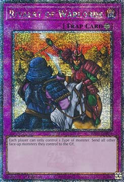 Rivalität der Kriegsherren (V.5) RA03-075 Quarter Century Secret Rare Near Mint Deutsch 1. Auflage