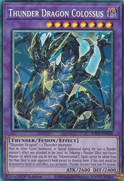 Thunder Dragon Colossus (V.6) RA03-036 Collectors Rare Near Mint Englisch 1. Auflage