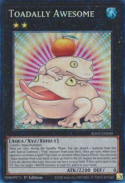 Toadally Awesome (V.6) RA03-040 Collectors Rare Near Mint Englisch 1. Auflage