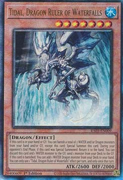 Tidal, Drachenherrscher der Wasserfälle RA03-DE009 Ultimate Rare Near Mint Deutsch 1. Auflage