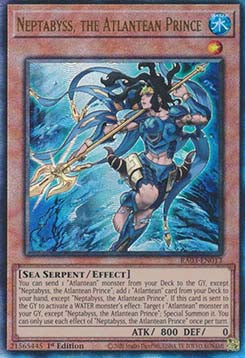 Neptabyss, der atlantische Prinz (V.7) RA03-013 Ultimate Rare Near Mint Deutsch 1. Auflage