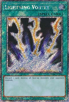 Lightning Vortex (V.1) RA03-148 Platinum Secret Rare Near Mint Englisch 1. Auflage